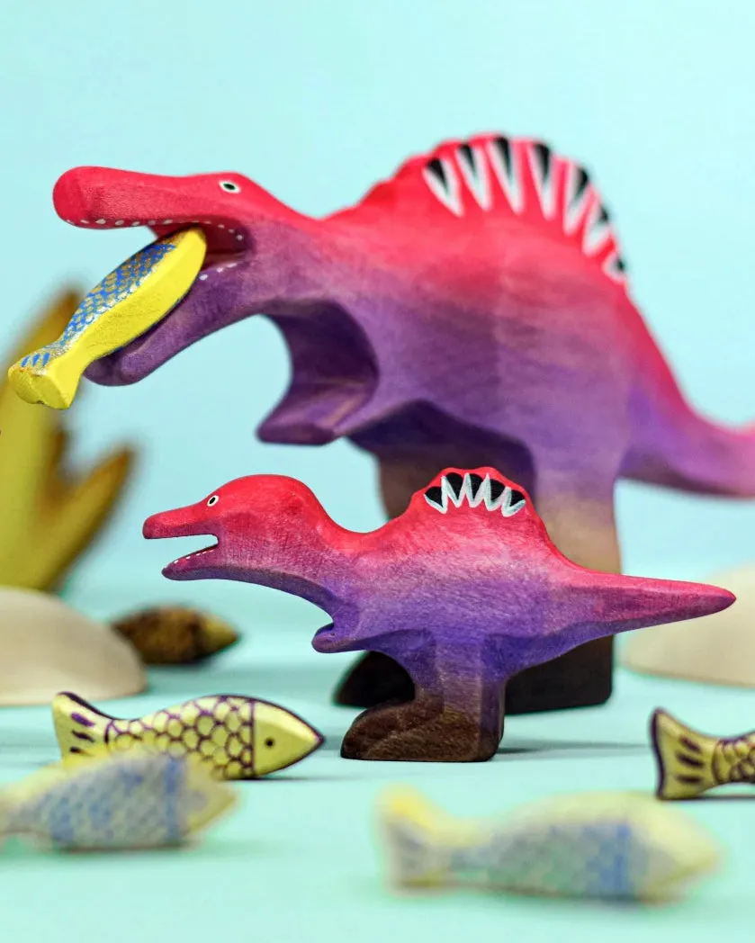 Bumbu Baby Wooden Spinosaurus Dinosaur
