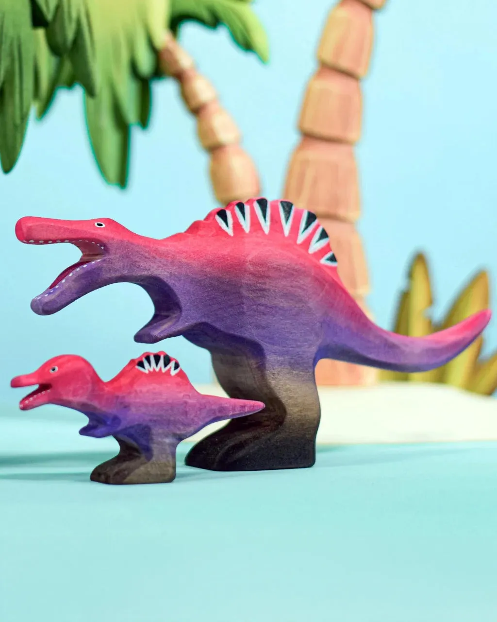 Bumbu Baby Wooden Spinosaurus Dinosaur
