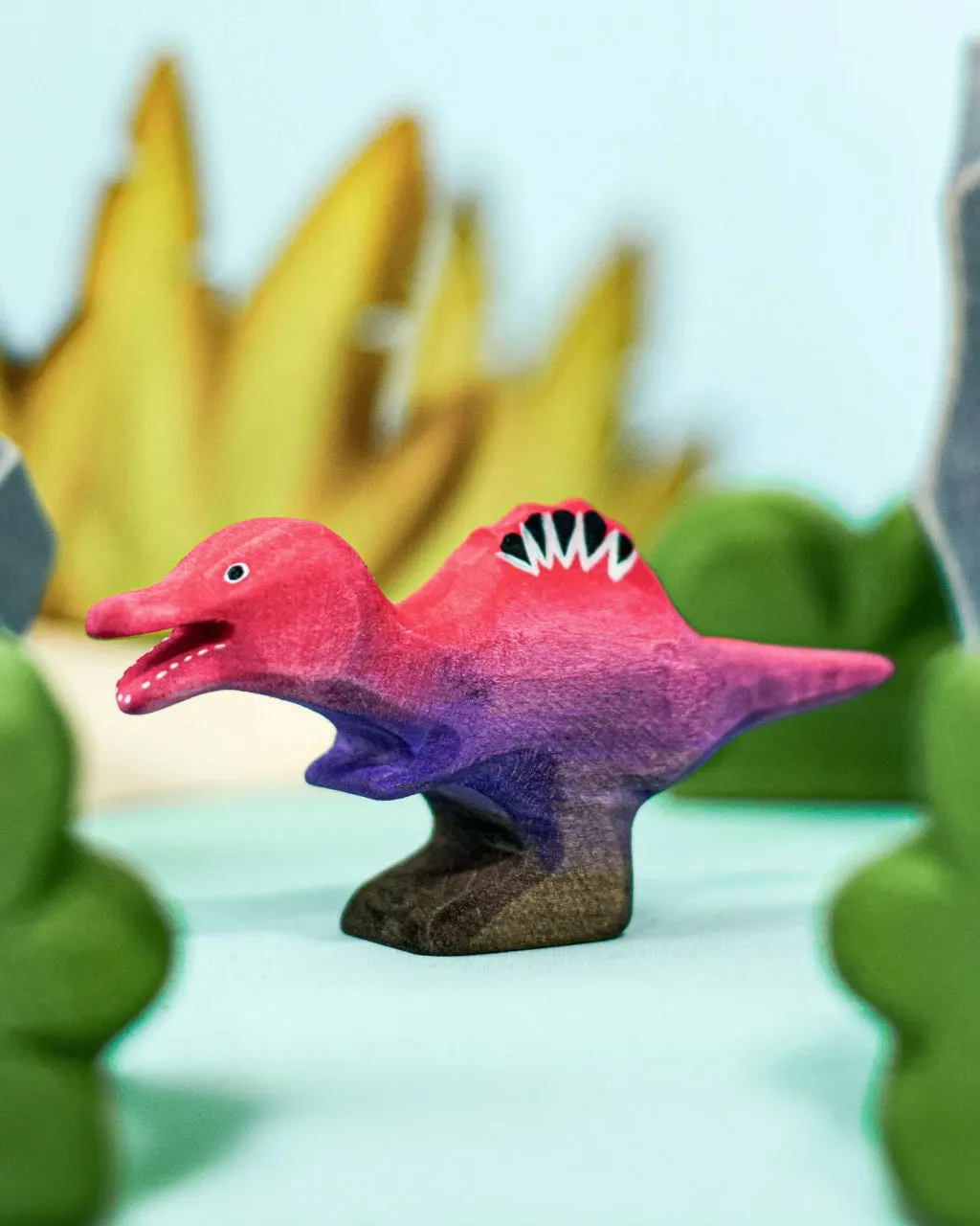 Bumbu Baby Wooden Spinosaurus Dinosaur