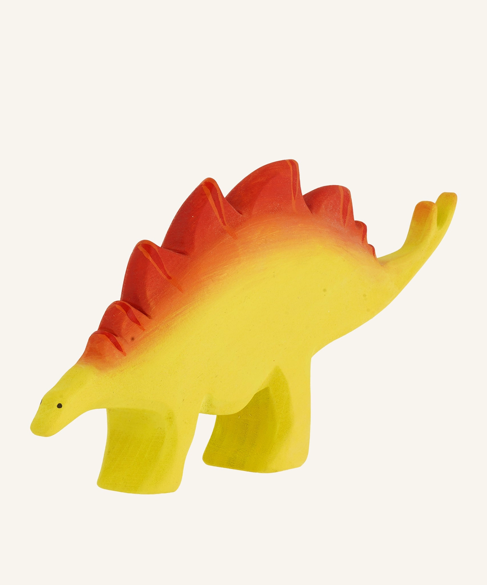 Bumbu Big Wooden Stegosaurus Dinosaur