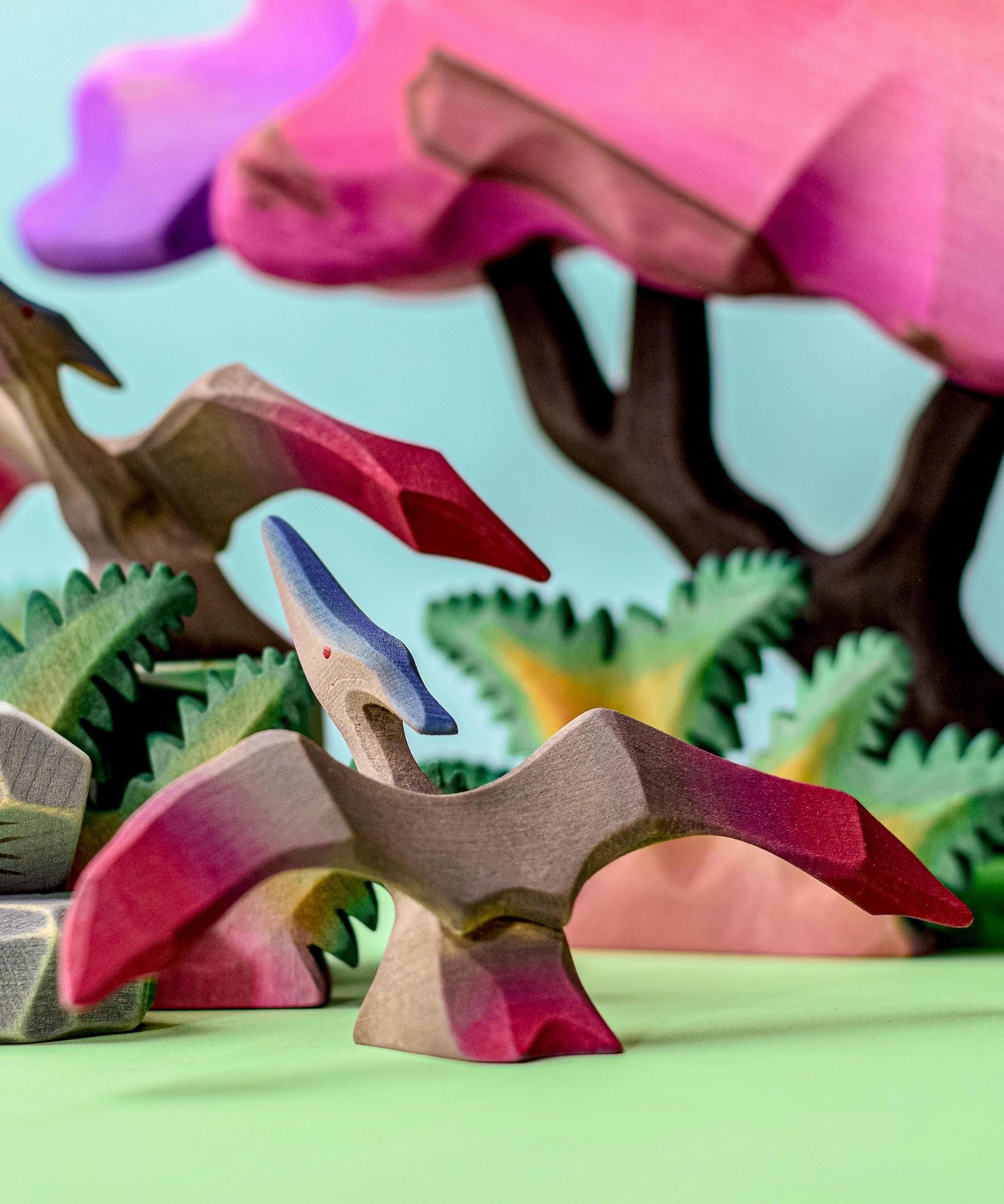 Bumbu Wooden Pteranodon Dinosaur