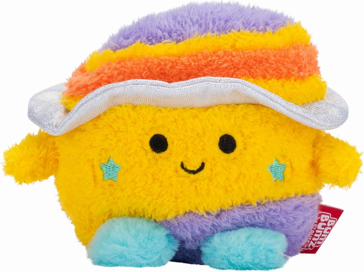 BumBumz 4.5-inch CosmicBumz Plush 5-Pack - Cosmic Shooting Star Sandra, Martian Major, Cosmic Moon Mo, Rocket Ship Rafa, Saturn Santino - from The Makers of Original Squishmallows