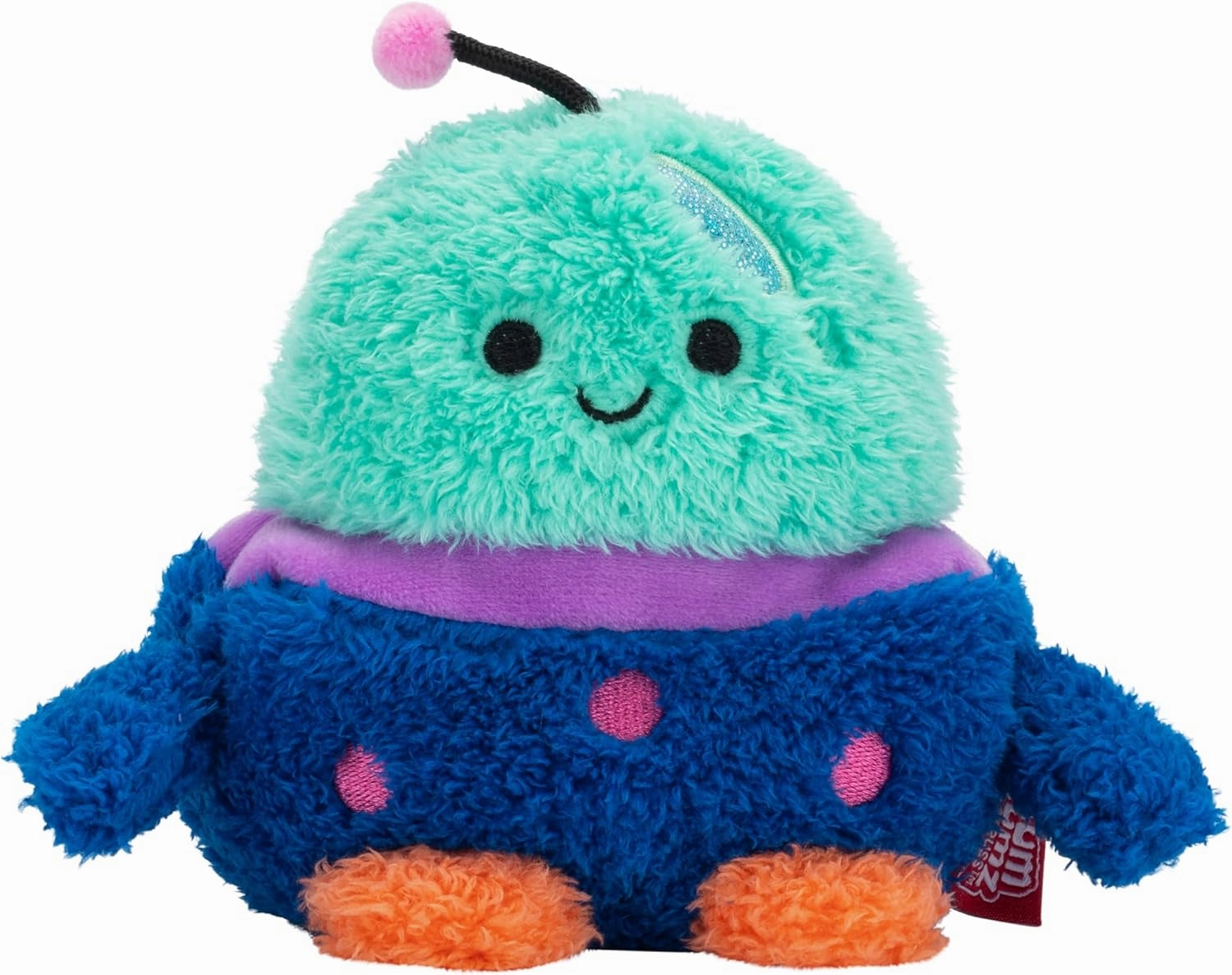 BumBumz 4.5-inch CosmicBumz Plush 5-Pack - Cosmic Shooting Star Sandra, Martian Major, Cosmic Moon Mo, Rocket Ship Rafa, Saturn Santino - from The Makers of Original Squishmallows