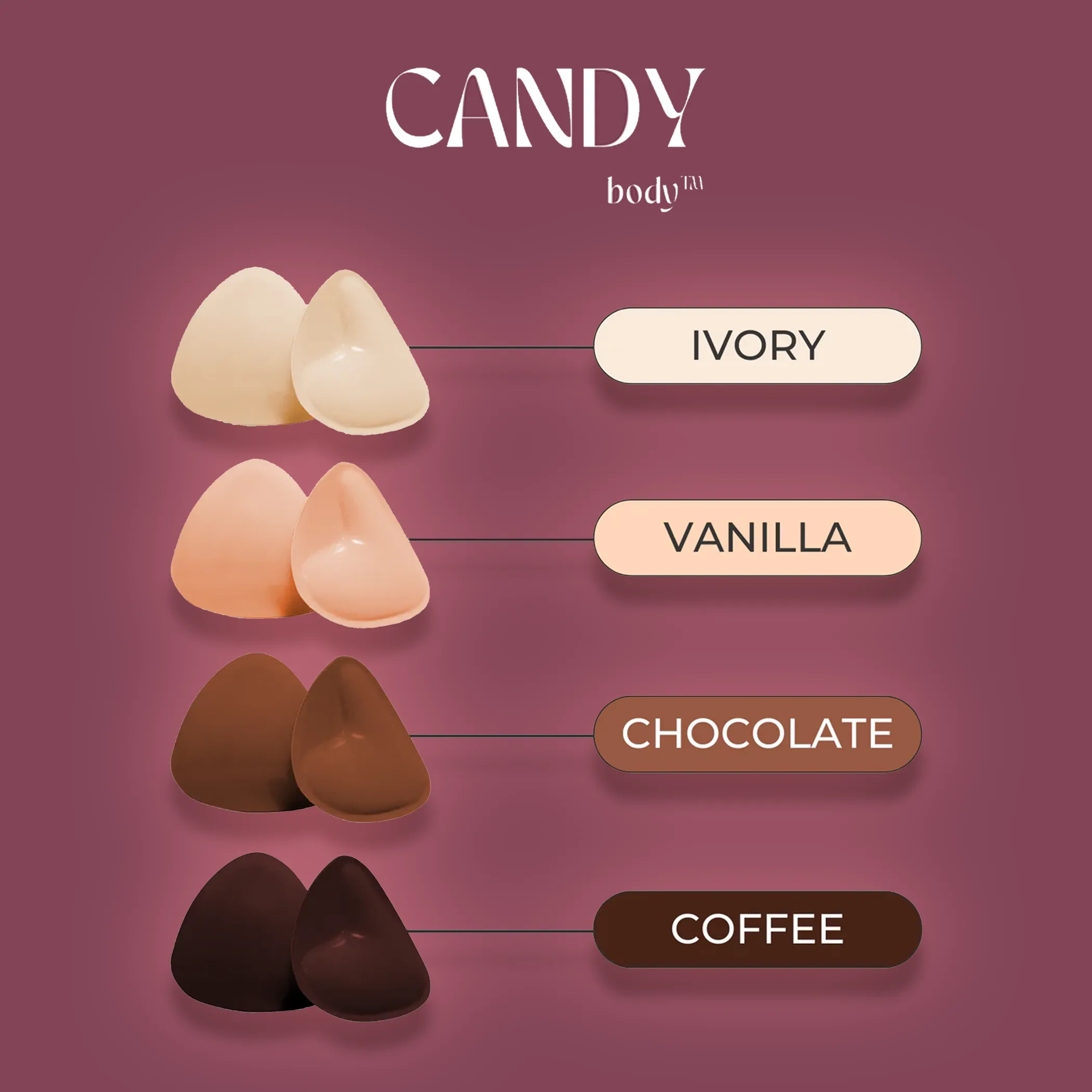 CANDY bra inserts