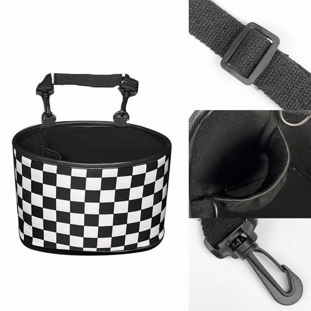 Car Seatback Trash Can Multifunctional Hanging Storage Box Clutter Organisation