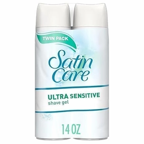 Care Ultra Sensitive Shave Gel for Women is available in a convenient-pack of two, with each tube containing 7 ounces-of fragrance-free formula.