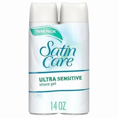 Care Ultra Sensitive Shave Gel for Women is available in a convenient-pack of two, with each tube containing 7 ounces-of fragrance-free formula.