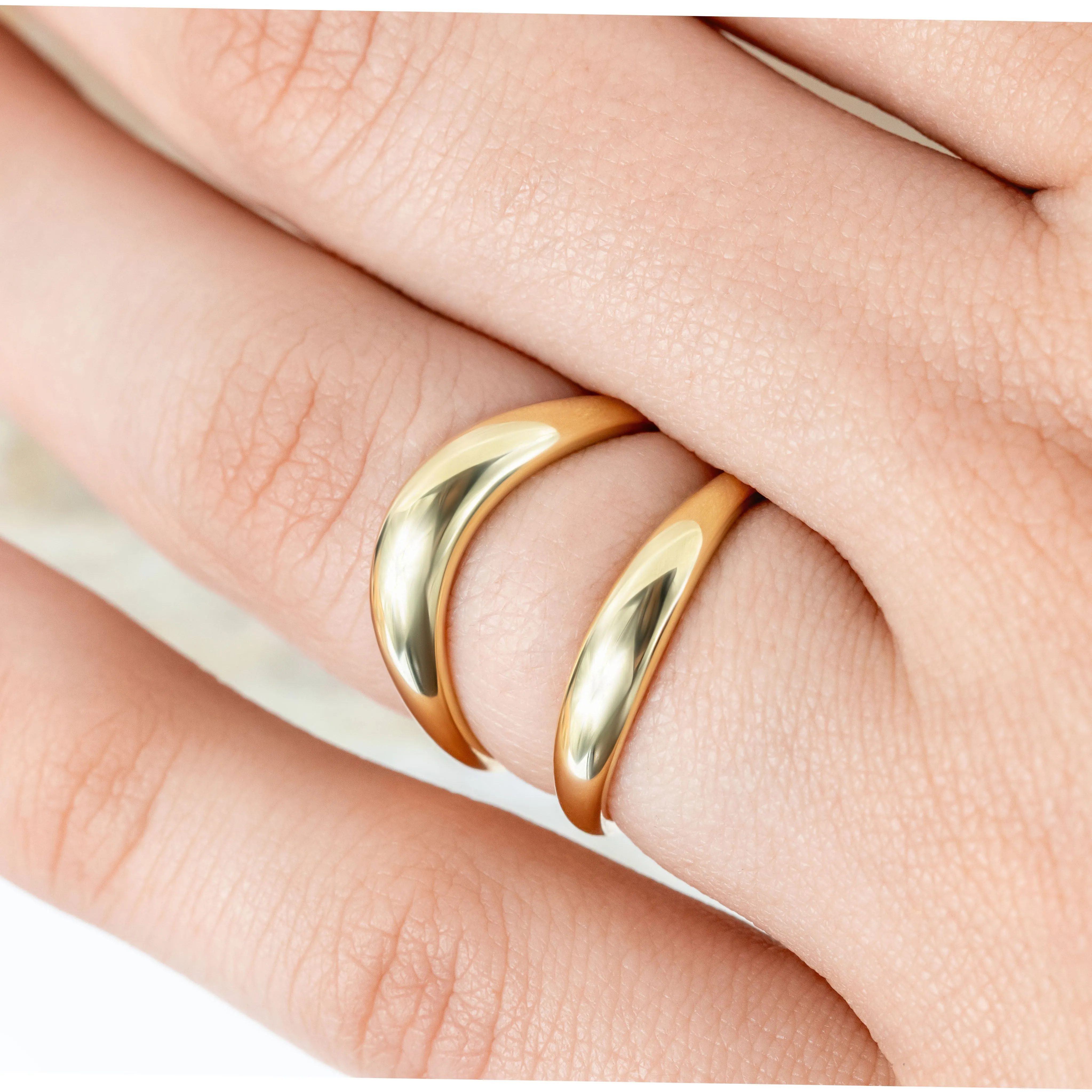 Carlie ~ Domed Ring