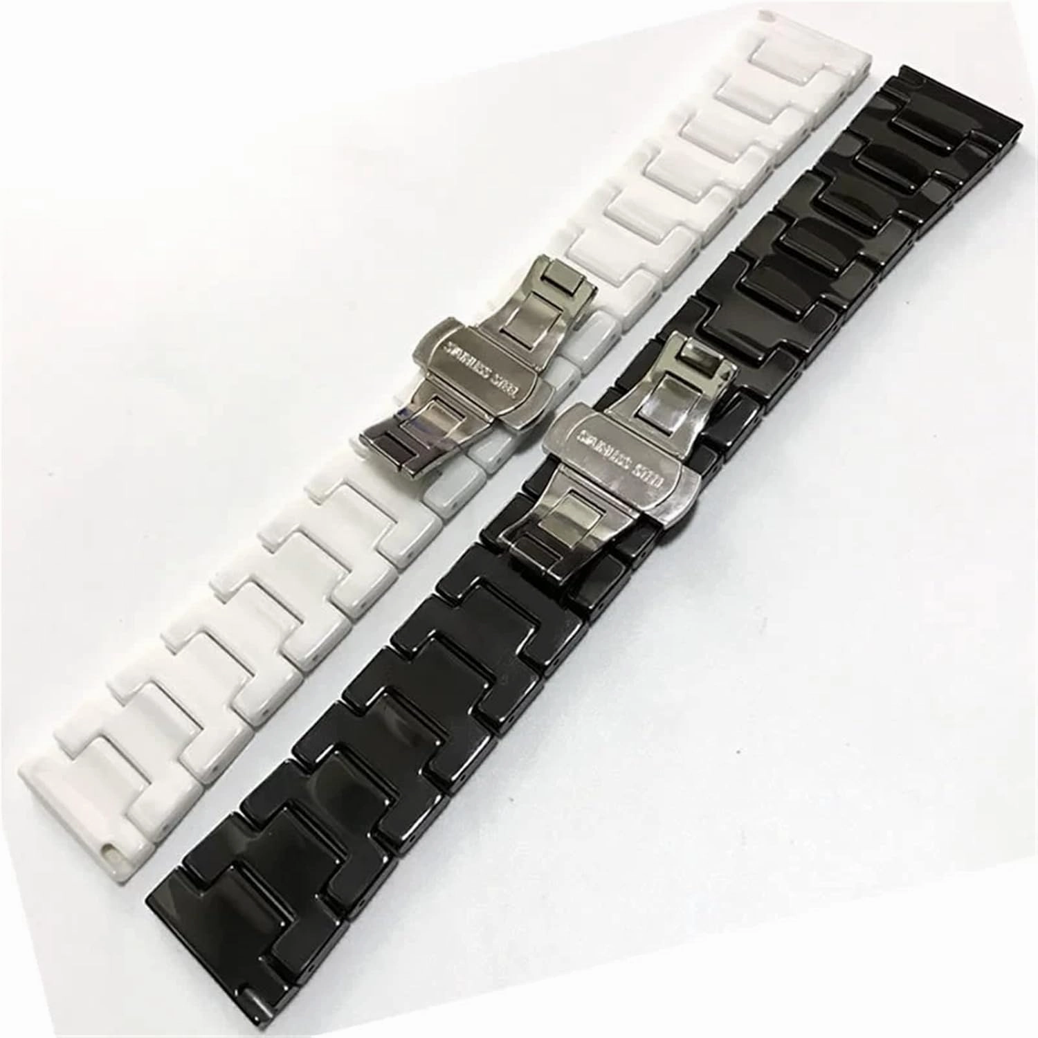 Ceramic Watch Strap 18mm Quick Release Universal Replacement Wristband