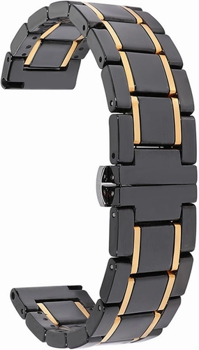 Ceramic Watch Strap 20mm 22mm Quick Release Wristband for Men Women Replacement Wristband Suitable for Smart Watch Quartz Watch