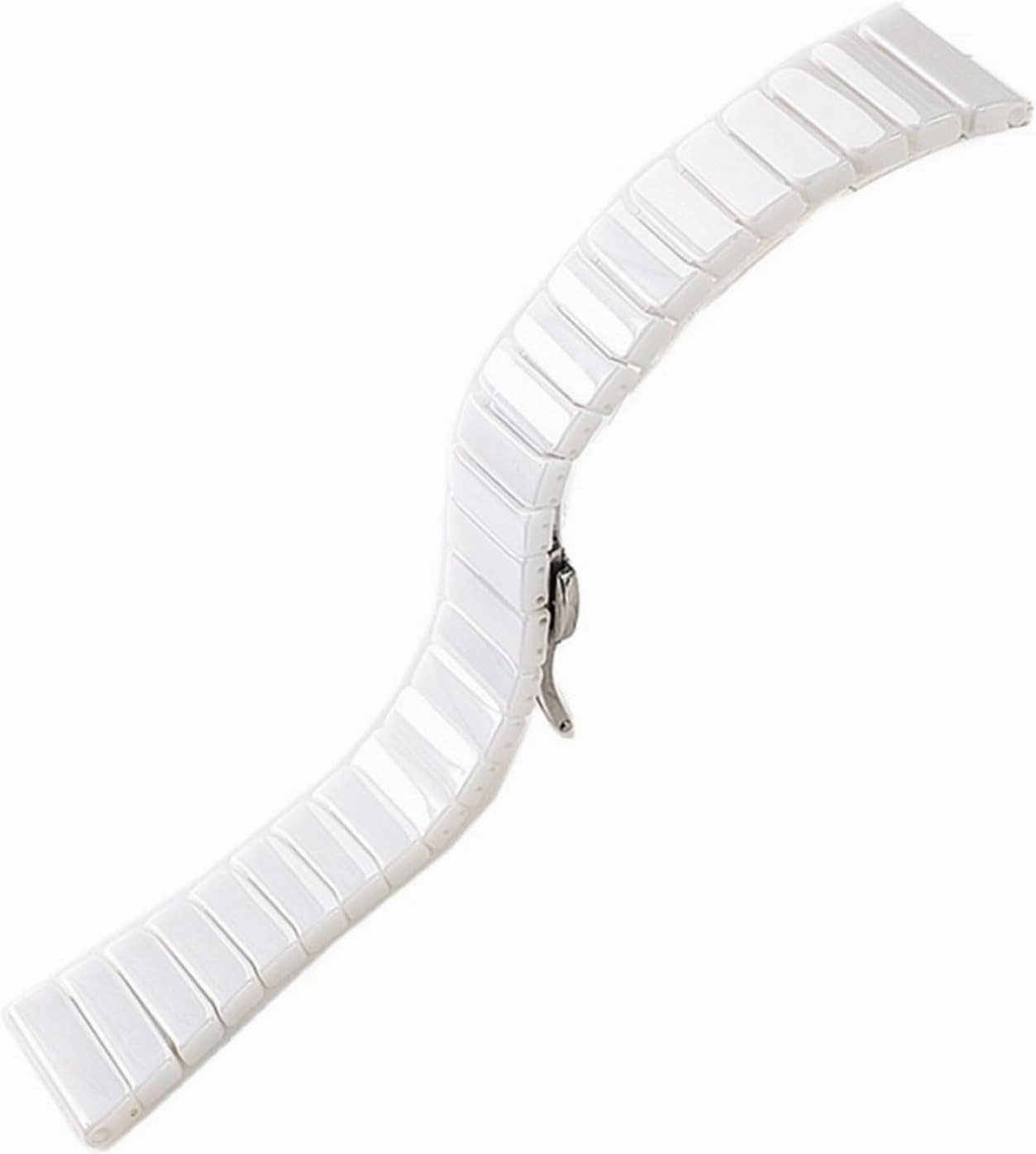 Ceramic Watch Strap Unisex Replacement Wristband 20mm 22mm Suitable for Smart Watch Quartz Watch