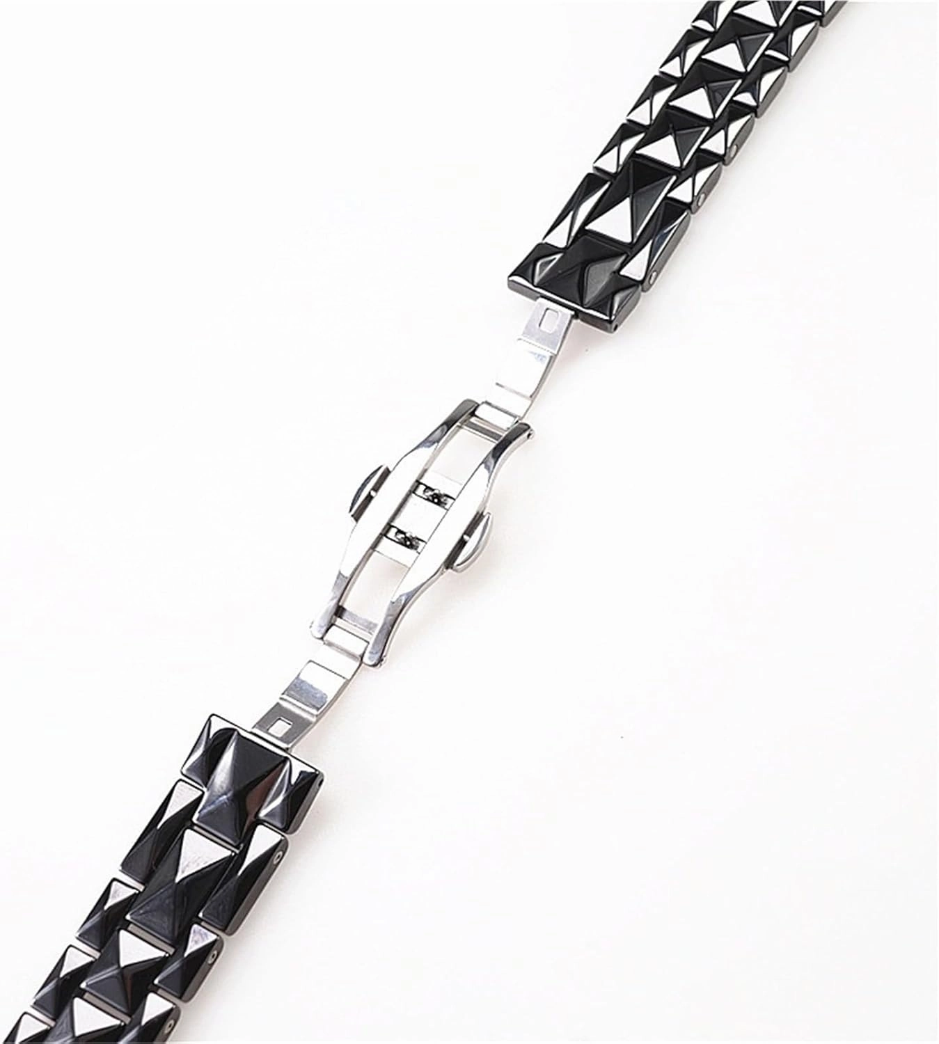 Ceramic Watch Strap Unisex Replacement Wristband 20mm 22mm Suitable for Smart Watch Quartz Watch