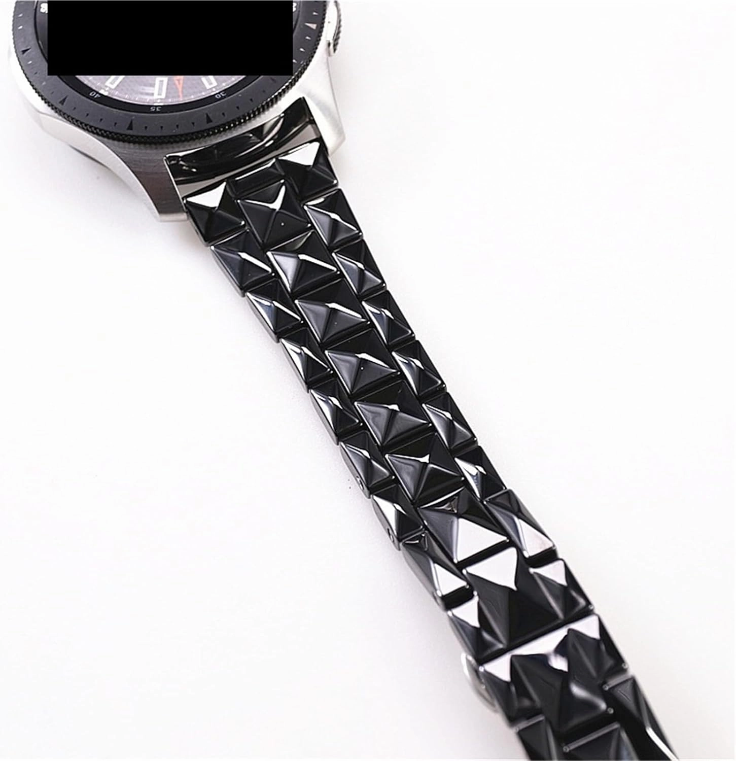 Ceramic Watch Strap Unisex Replacement Wristband 20mm 22mm Suitable for Smart Watch Quartz Watch