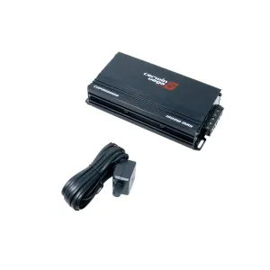 Cerwin Vega CVPM1000.1D Mini-Series Mono Block Class-D Car Amplifier – 500W RMS, Vega Bass Boost, High-Efficiency, Compact Size