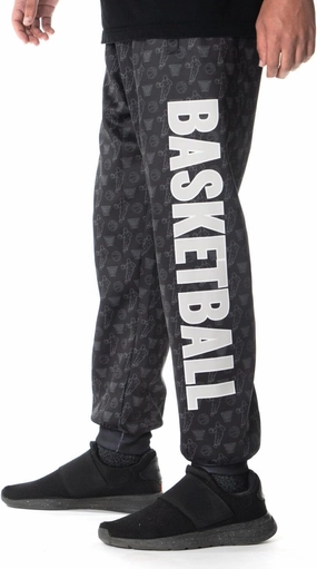 ChalkTalkSPORTS Basketball Athletic Joggers - Youth & Adult - Moisture-Wicking Warm-up Sweatpants - Court Legend