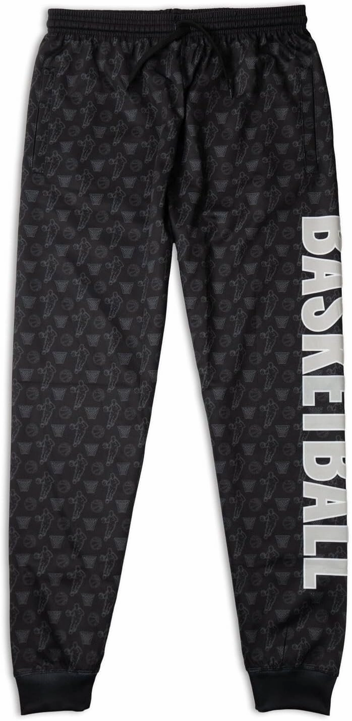 ChalkTalkSPORTS Basketball Athletic Joggers - Youth & Adult - Moisture-Wicking Warm-up Sweatpants - Court Legend