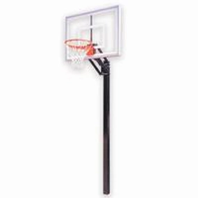 Champ™ II In Ground Adjustable Basketball Goal