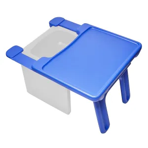 Children's Factory Edutray Kids Desk, Converts Cube Chair to Desk, Space-Saving Toddler Desk Converter, Homeschool & Classroom Study Desk, Safe, Durable & Easy to Clean