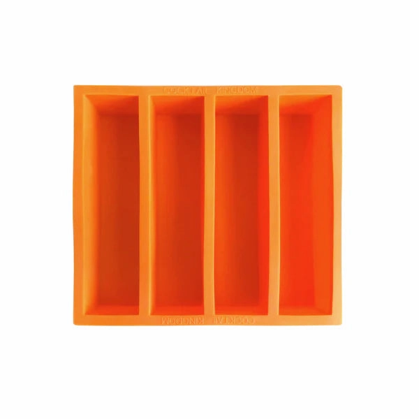 Cocktail Kingdom Flexible Collins Ice Cube Tray 4 forms