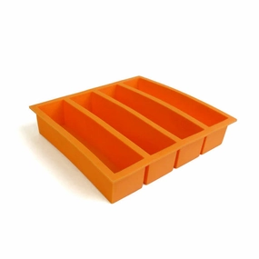 Cocktail Kingdom Flexible Collins Ice Cube Tray 4 forms