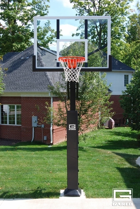 Collegiate Jam Adjustable Basketball Hoop with Acrylic Board