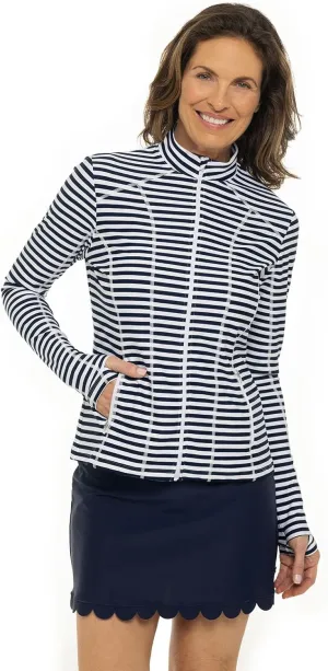 Coolibar UPF 50  Women's Malawi Swim Jacket - Sun Protective