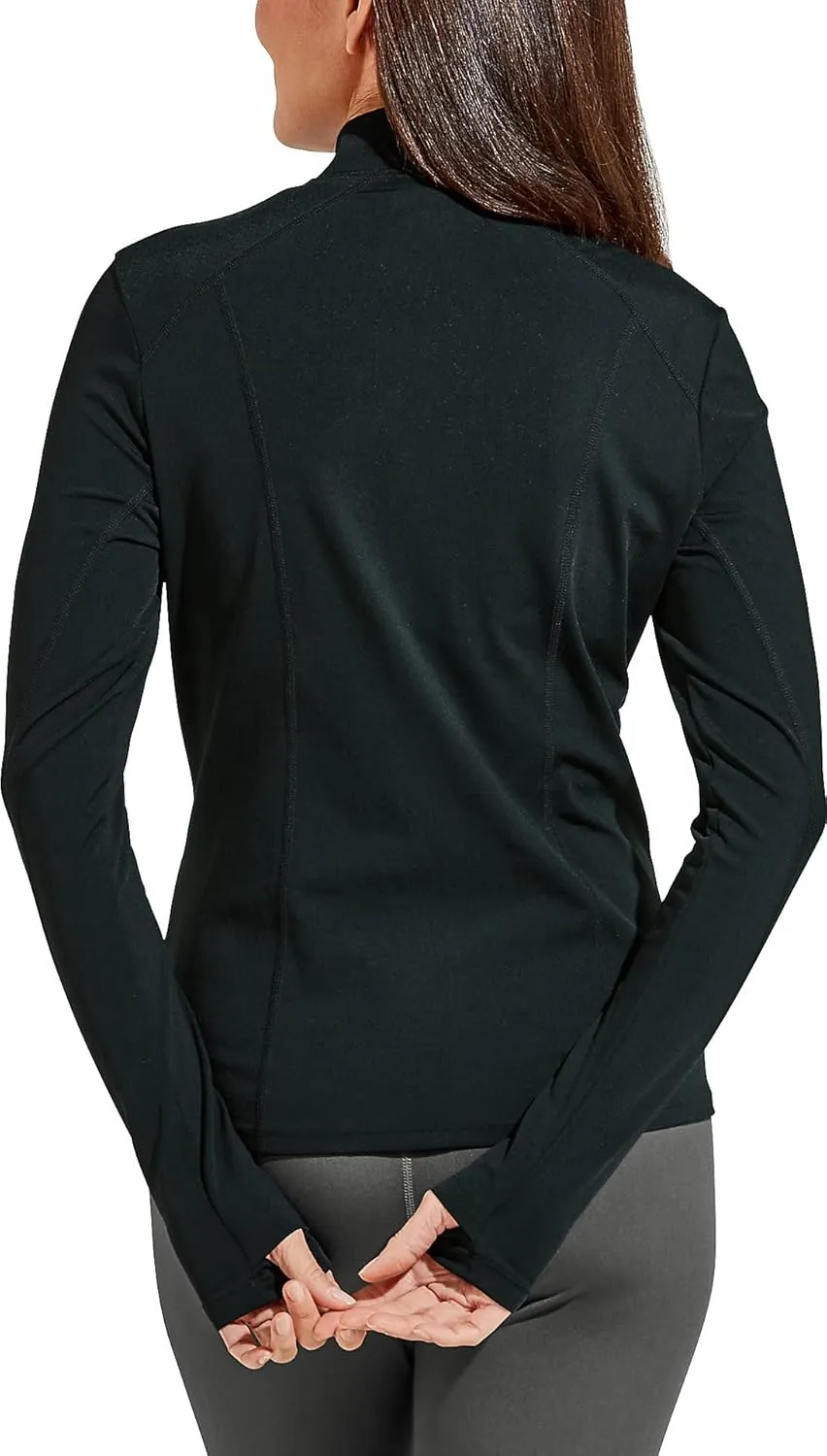 Coolibar UPF 50  Women's Malawi Swim Jacket - Sun Protective