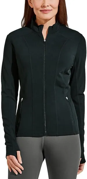Coolibar UPF 50  Women's Malawi Swim Jacket - Sun Protective