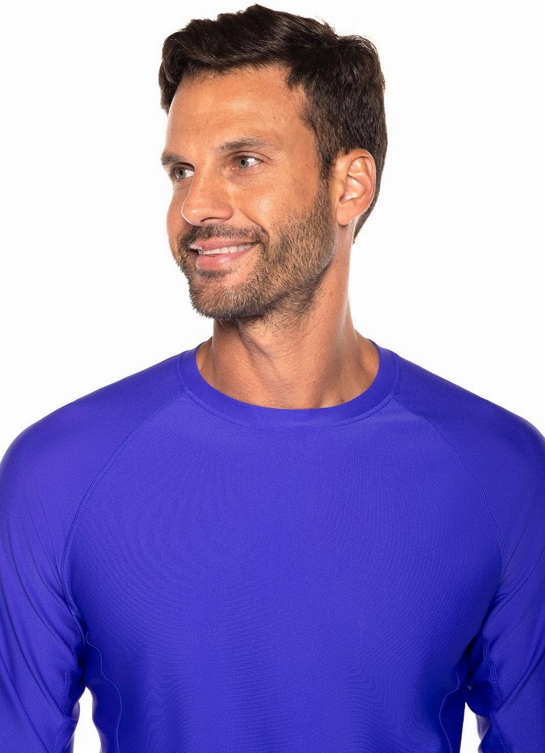 Coolibar UPF 50  Men's Hightide Long Sleeve Swim Shirt - Sun Protective