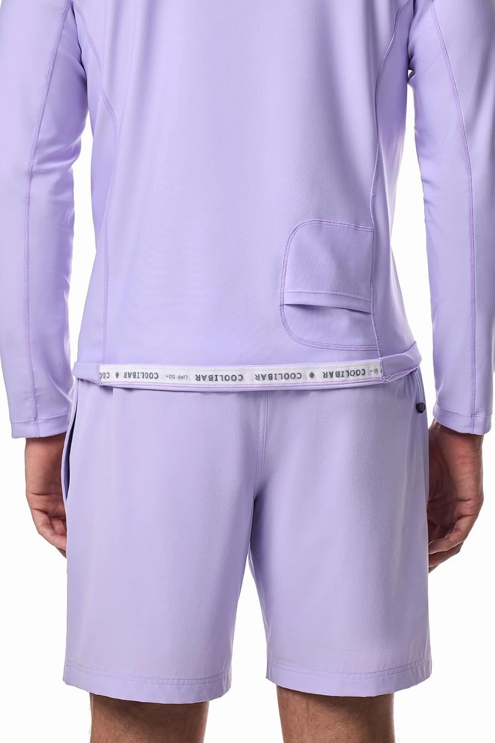 Coolibar UPF 50  Men's Hightide Long Sleeve Swim Shirt - Sun Protective
