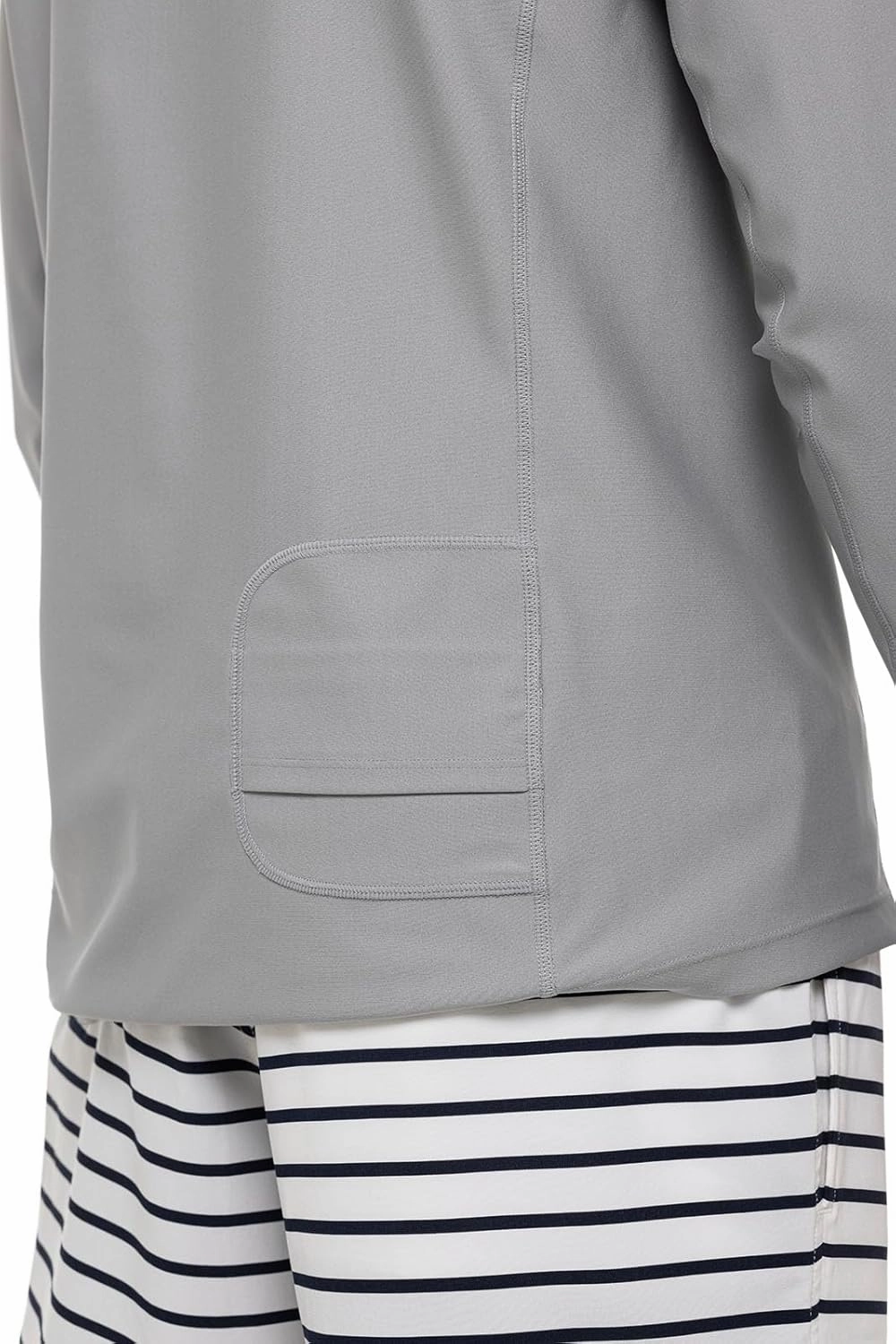 Coolibar UPF 50  Men's Hightide Long Sleeve Swim Shirt - Sun Protective