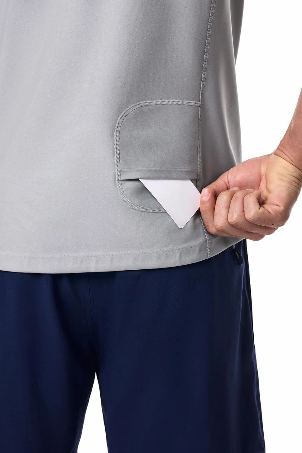 Coolibar UPF 50  Men's Hightide Short Sleeve Swim Shirt - Sun Protective