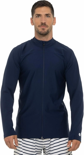 Coolibar UPF 50  Men's Menorca Long Sleeve Water Jacket - Sun Protective