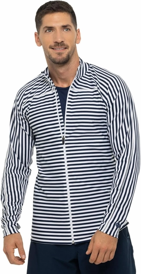 Coolibar UPF 50  Men's Menorca Long Sleeve Water Jacket - Sun Protective