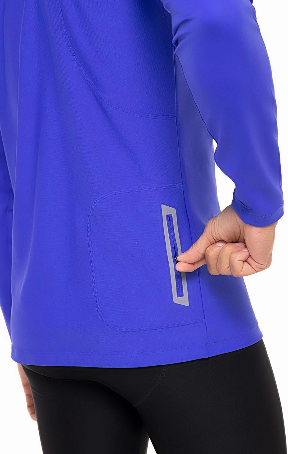 Coolibar UPF 50  Men's Nocona Zip Rash Guard - Sun Protective