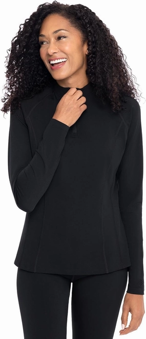 Coolibar UPF 50  Women's Freestyle Long Sleeve Rash Guard - Sun Protective