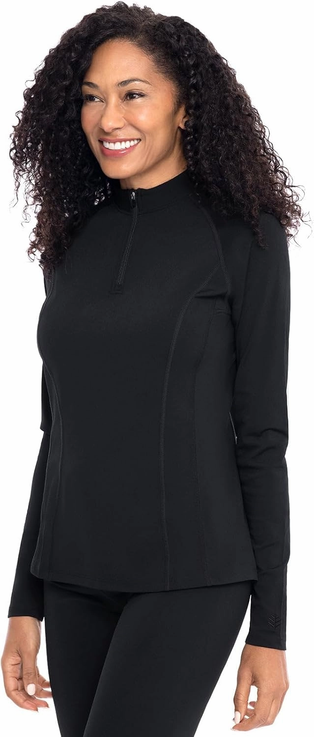 Coolibar UPF 50  Women's Freestyle Long Sleeve Rash Guard - Sun Protective