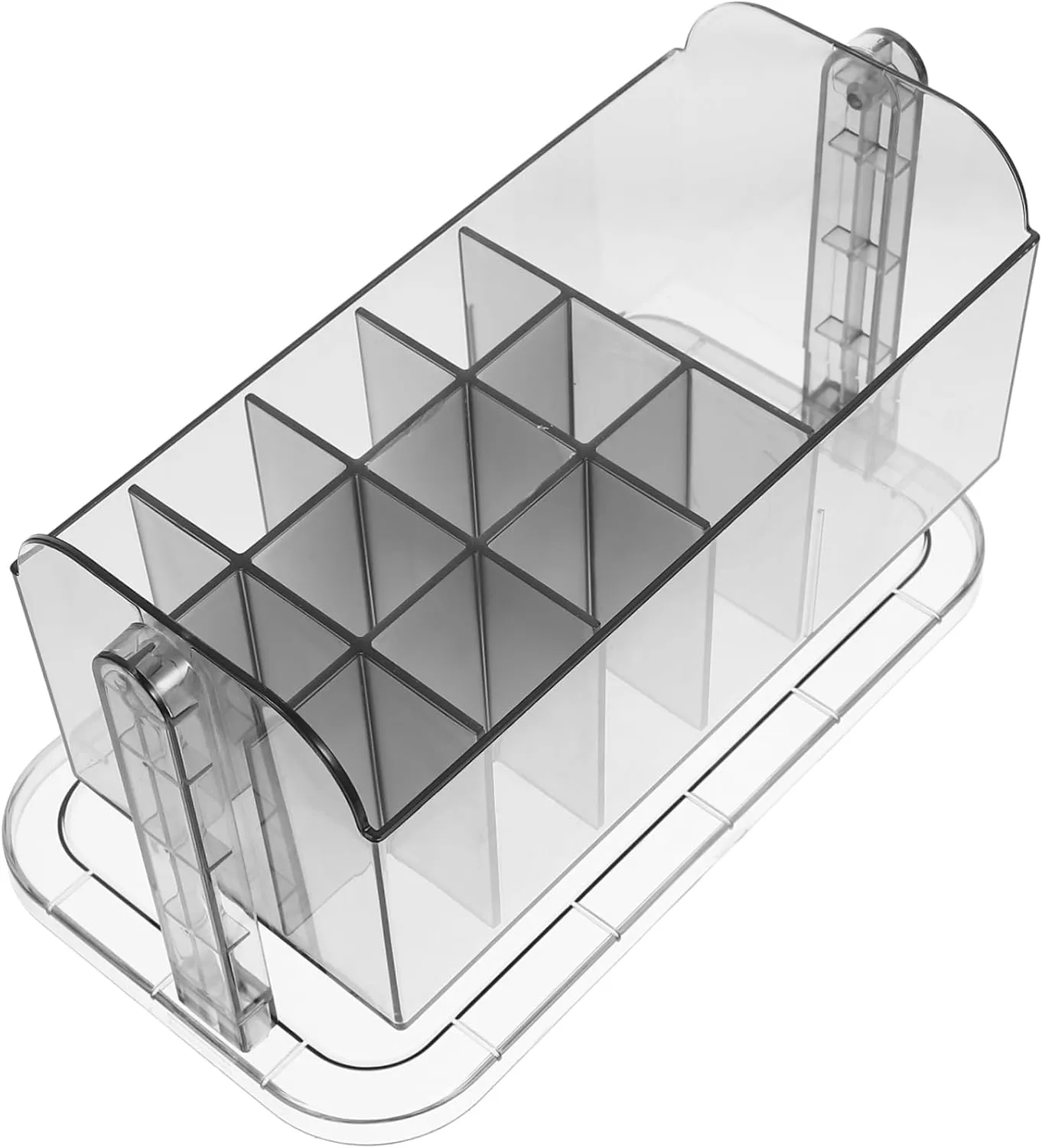 Cosmetics Organizer Box Rotatable Makeup Brush Storage Makeup Organizer Spinner Desktop Brush Holder