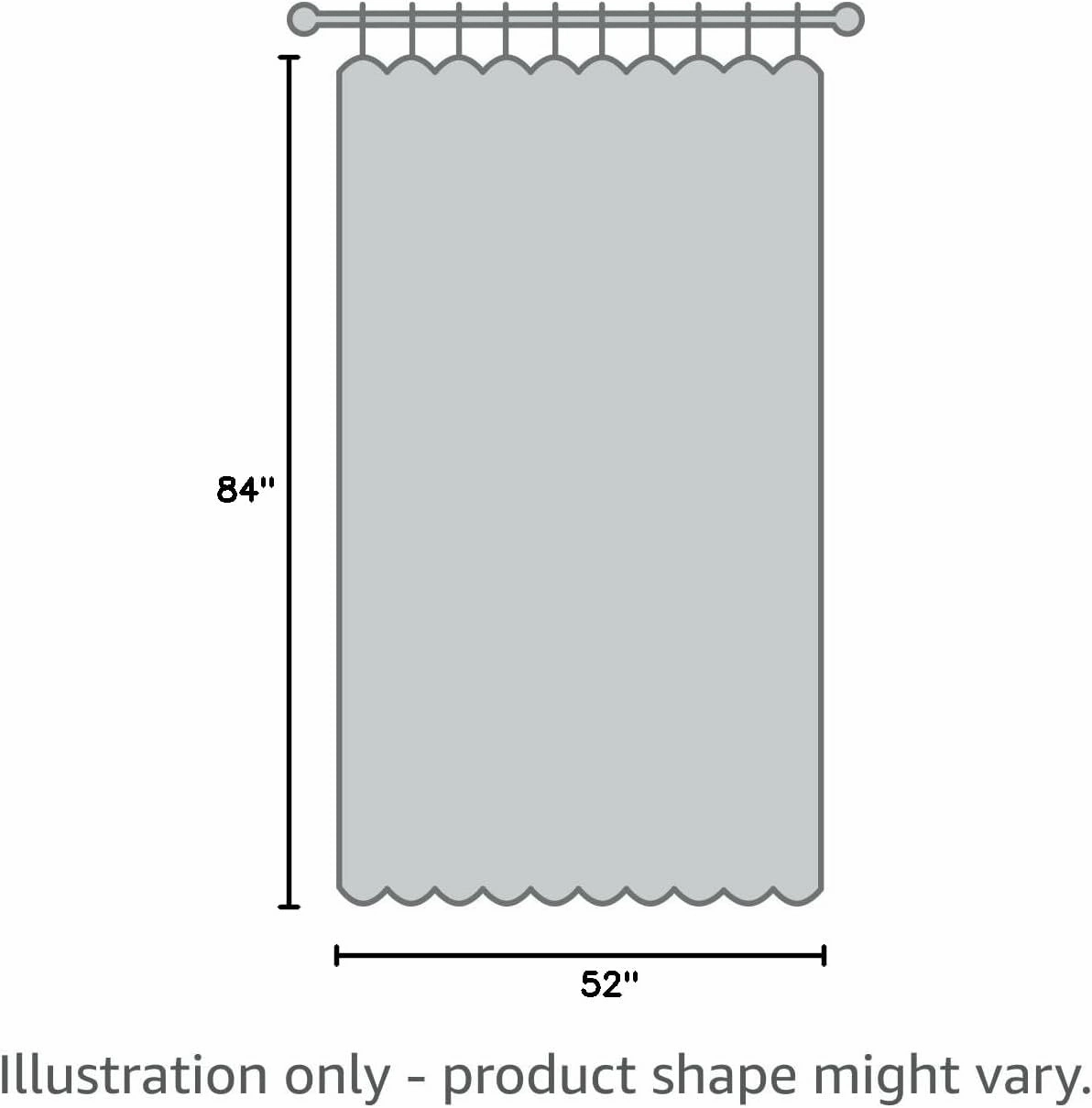Cotton Linen Farmhouse Curtains - Rustic Button Boho for Bedroom, Rod Pocket & Back Tab, Natural/Sage Green Stripe Color Block for Living Room (52 x 84 Inch, 2 Panels)