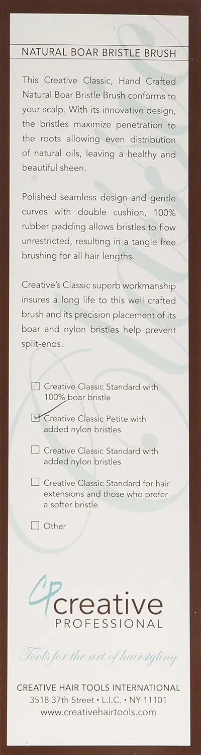 Creative Hair Brushes Classic Petite