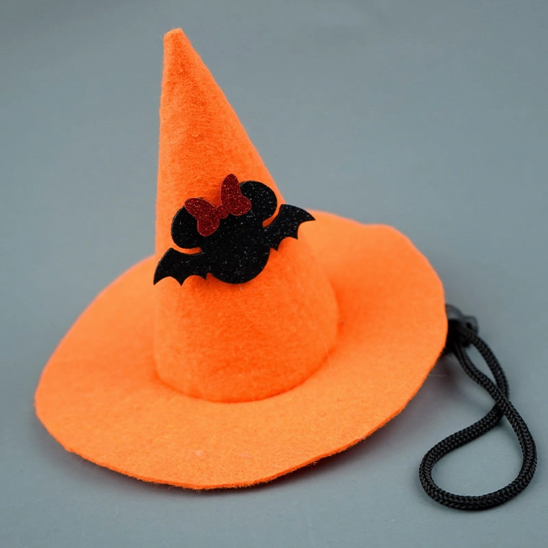 Creative Halloween Pet Hat Non-Woven Fabric Design for Festive Occasions