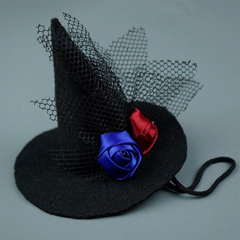 Creative Halloween Pet Hat Non-Woven Fabric Design for Festive Occasions
