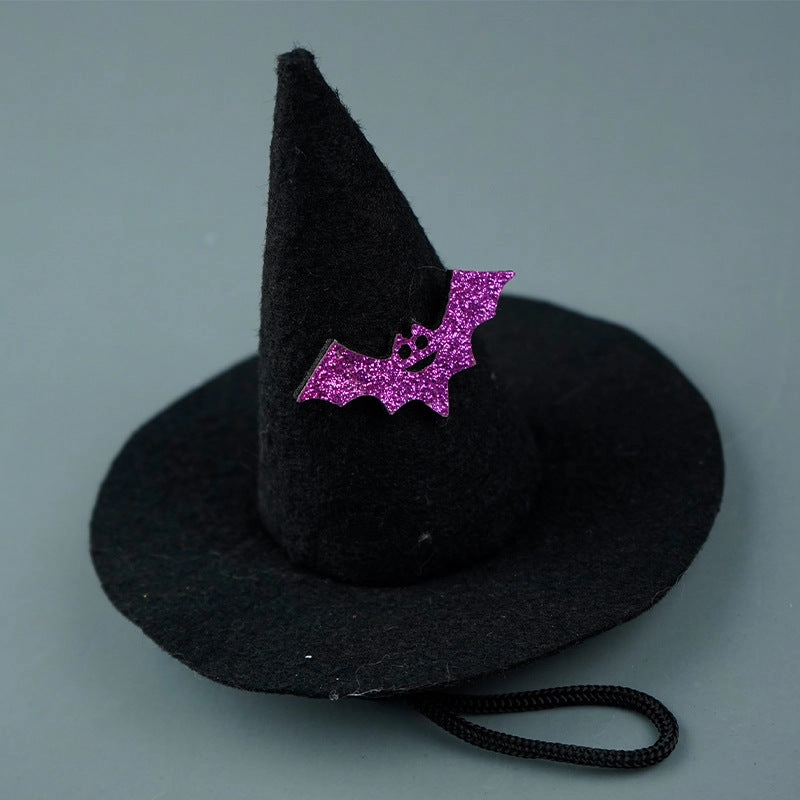 Creative Halloween Pet Hat Non-Woven Fabric Design for Festive Occasions