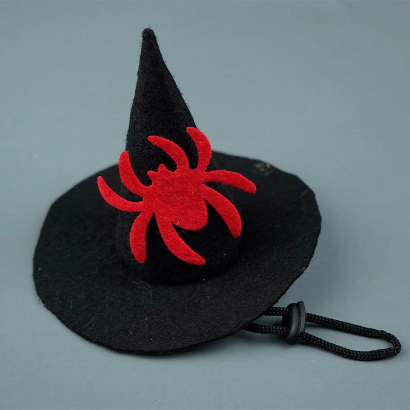 Creative Halloween Pet Hat Non-Woven Fabric Design for Festive Occasions