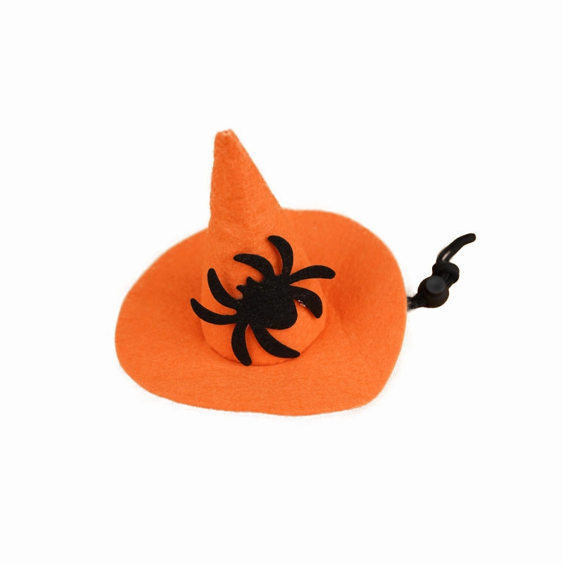 Creative Halloween Pet Hat Non-Woven Fabric Design for Festive Occasions