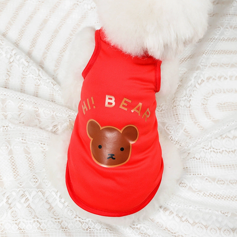 Creative Printed Pet Vest – Cute, Comfy & Full of Personality