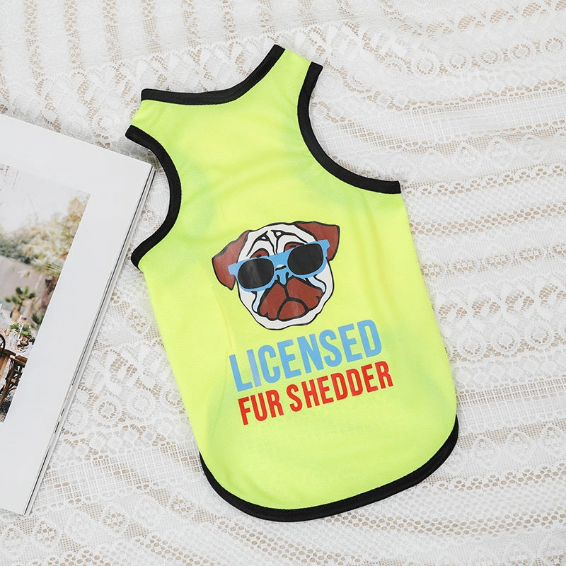 Creative Printed Pet Vest – Cute, Comfy & Full of Personality