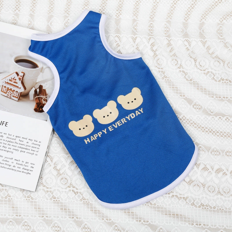 Creative Printed Pet Vest – Cute, Comfy & Full of Personality