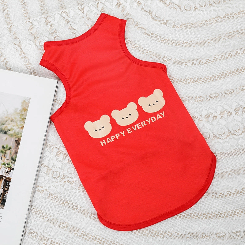 Creative Printed Pet Vest – Cute, Comfy & Full of Personality