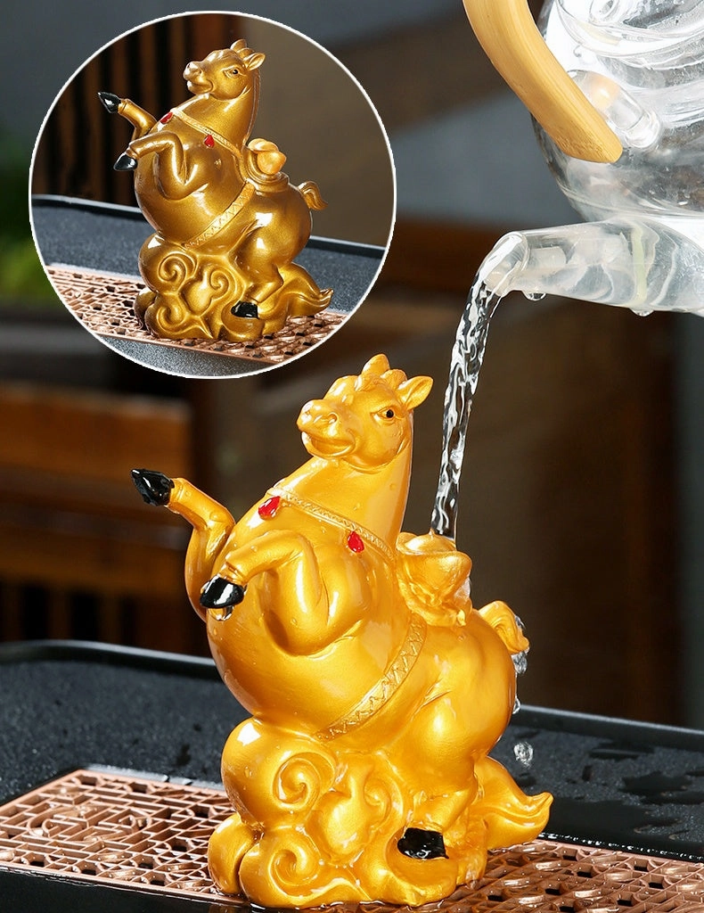 Creative Tang Horse Color-Changing Tea Pet